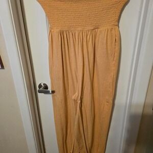 AMERICAN EAGLE SMOKED JUMPER ORANGE CREAM LARGE